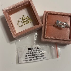 Ring Bomb Party Versailles sterling silver ring